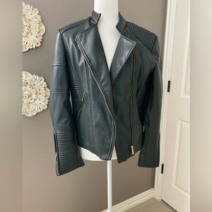Faux Leather Jacket